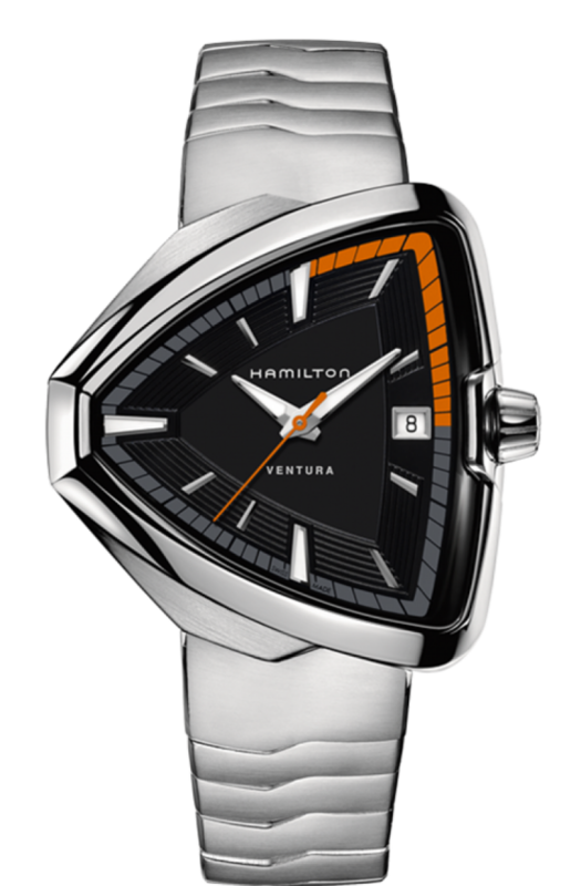 Ventura Elvis 80 Black Dial 42MM Quartz H24551131