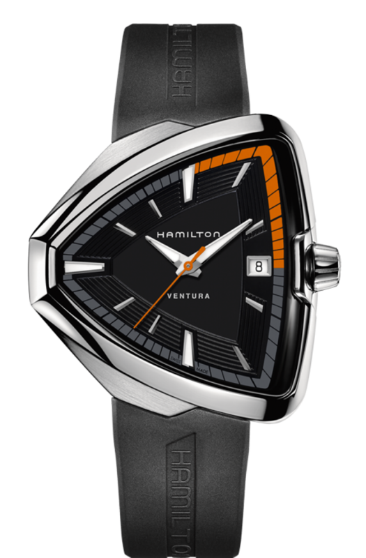 Ventura Elvis 80 Black Dial 42MM Quartz H24551331