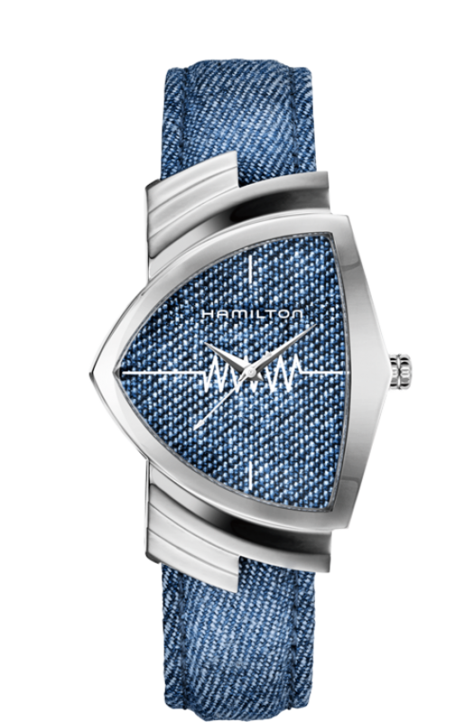 Ventura Blue Dial 32MM Quartz H24411941