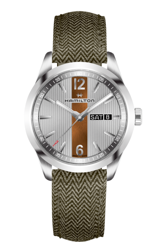 Broadway Grey Dial 40MM Day Date Quartz H43311985