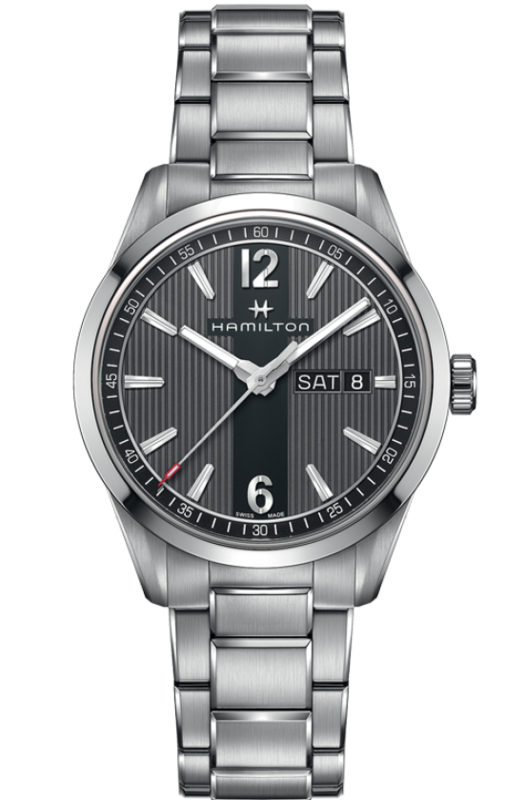 Broadway Black Dial 40MM Day Date Quartz H43311135