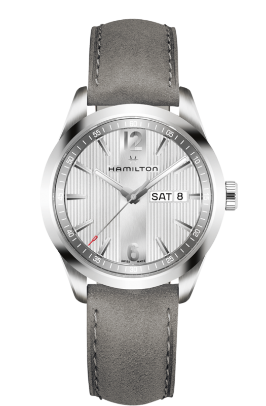 Broadway White Dial 40MM Day Date Quartz H43311915