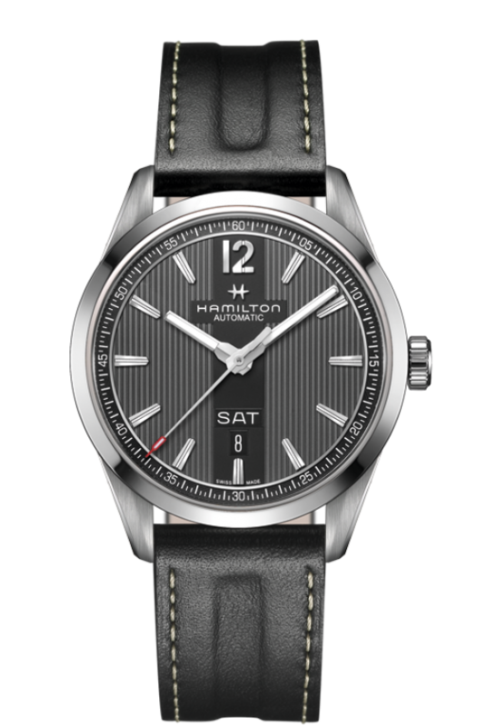 Broadway Black Dial 42MM Day Date Automatic H43515735