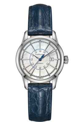 American Classic Railroad Lady Mother of Pearl 32MM Automatic H40405691