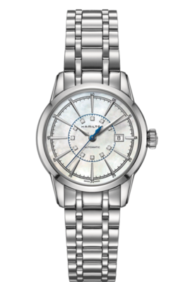 American Classic Railroad Lady Mother of Pearl Dial 32MM  Automatic  H40405191