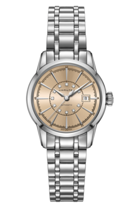 American Classic Railroad Lady Beige Dial 32MM Automatic H40405121