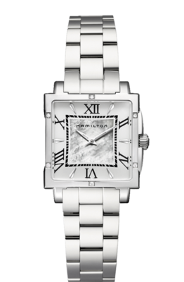 Jazzmaster Mother of Pearl 15MM Square Lady Quartz H32291114