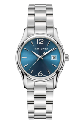 Jazzmaster Blue Dial 34MM Quartz H32351145