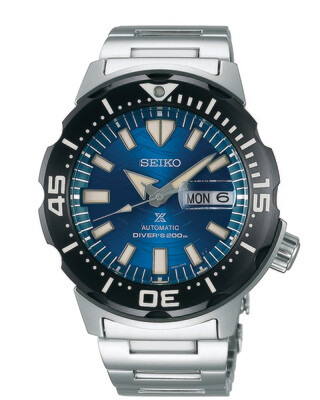 Prospex Blue Dial 45MM Diver Save the Ocean &quot; Monster &quot; Automatic SRPE09