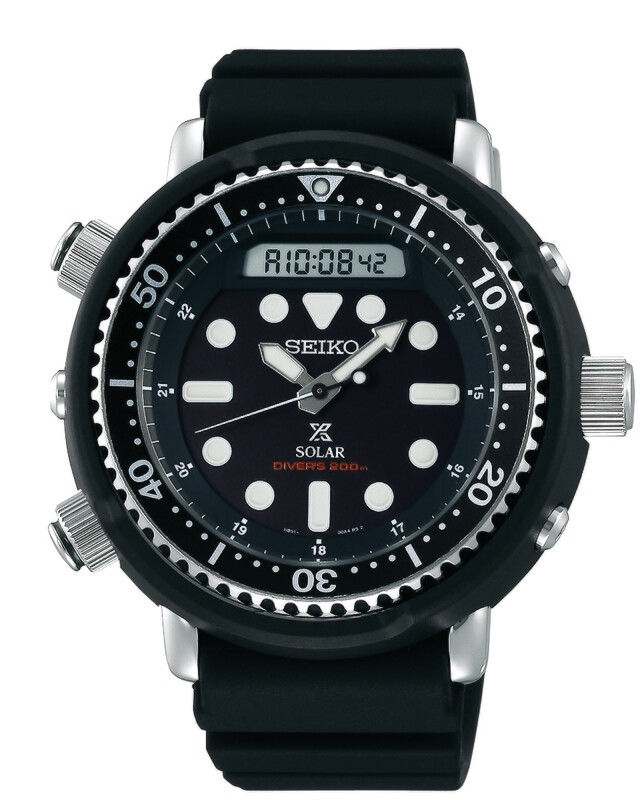 Prospex Black Dial 48MM &quot; Arnie &quot; Solar Diver SNJ025