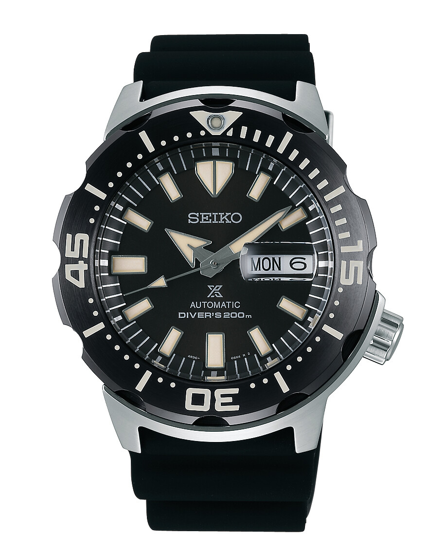 Seiko black shop diver