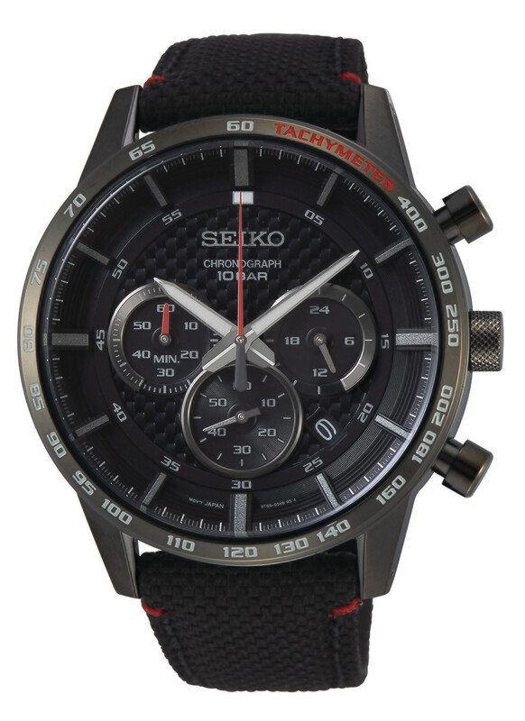 Essentials Black Dial 45MM Quartz SSB359
