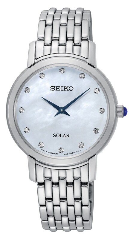 Diamonds Mother of Pearl Dial 30MM Solar SUP397