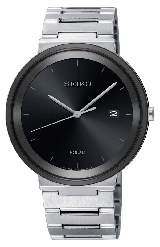 Essentials Black Dial 40MM Solar SNE479
