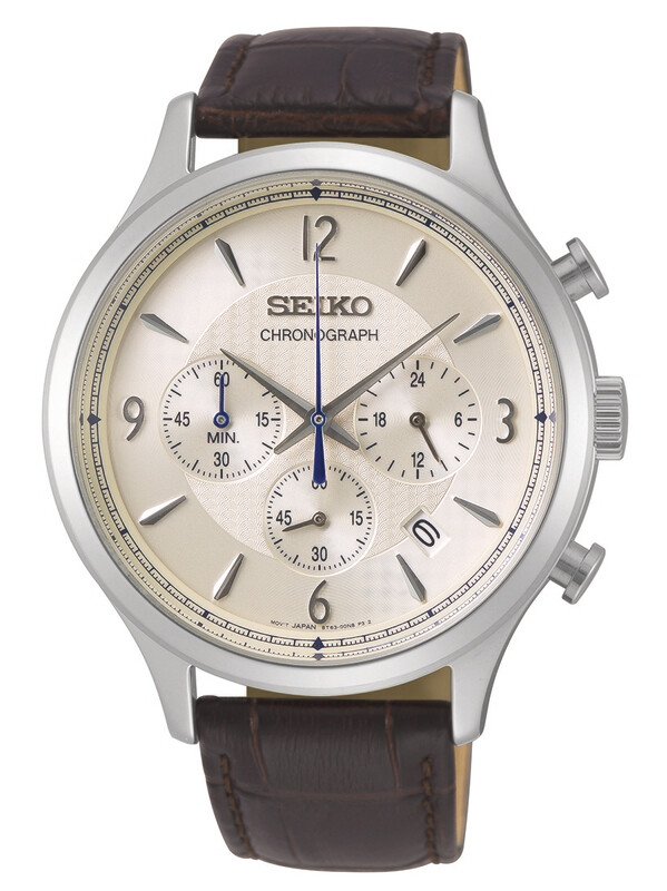 Essentials White Dial 43MM Quartz SSB341