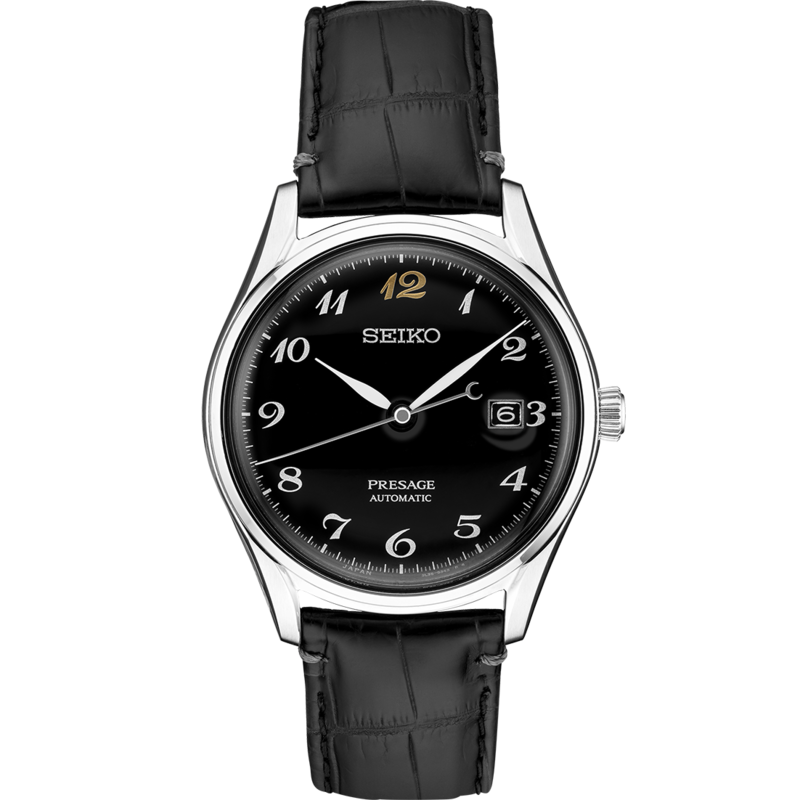 Presage Spring Drive Black Dial 39MM Automatic SJE081