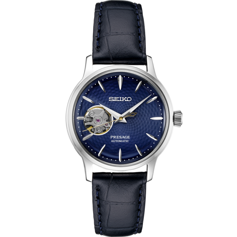 Presage Blue Open Heart Dial 34MM Automatic SSA785