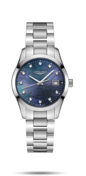 Conquest Classic Mother of Pearl Dial 34MM Quartz L23864886