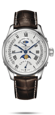 Longines Master Collection White Moon Dial 44MM L27394713