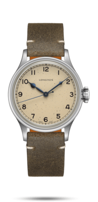 The Longines Heritage Military Silver Dial 39MM Automatic L28194932
