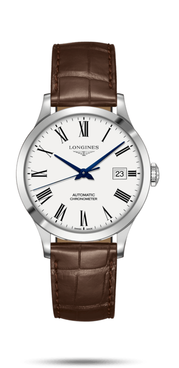 Record Collection White Dial 38MM Automatic L28204112