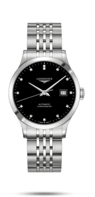 Record Collection Black Dial 39MM Automatic L28204576