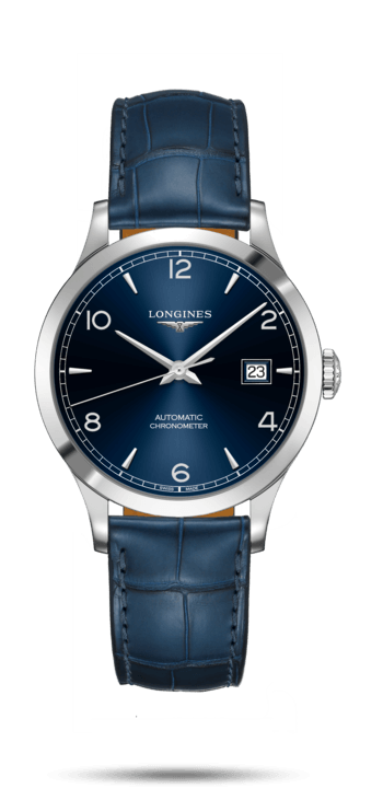 Record Collection Blue Dial 38.50MM Automatic L28204964