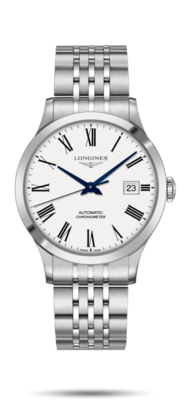 Record Collection White Dial 40MM Automatic L28214116