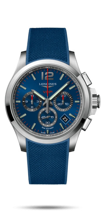 Conquest V.H.P Blue Dial 42MM Quartz L37174969