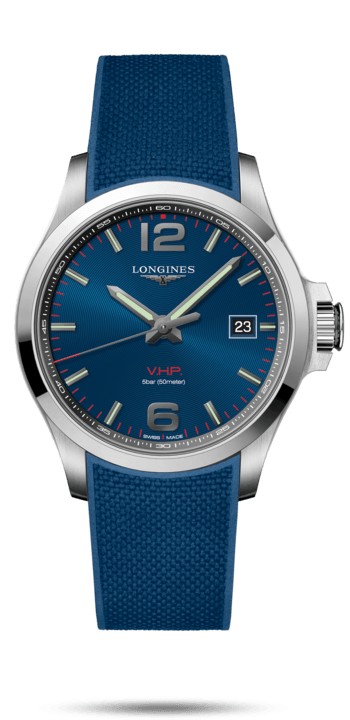 Conquest V.H.P Blue Dial 43MM Quartz L37264969