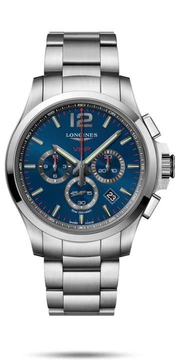 Conquest V.H.P Blue Dial 44MM Quartz L37274966