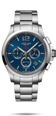 Conquest V.H.P Blue Dial 44MM Quartz L37274966