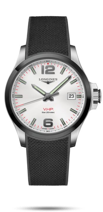 Conquest V.H.P White Dial 43MM Quartz L37294769