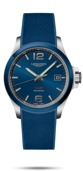 Conquest V.H.P Blue Dial 43MM Quartz L37294969