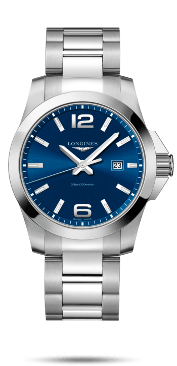 Conquest Blue Dial 43MM Quartz L37604966