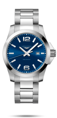 Conquest Blue Dial 43MM Quartz L37604966