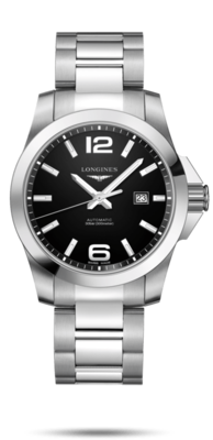 Conquest Black Dial 43MM Automatic L37784586