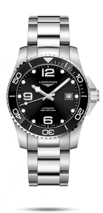 HydroConquest Black Dial Diver 41MM Automatic L37814566