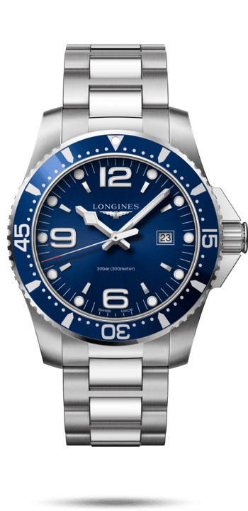 HydroConquest Blue Dial Diver 44MM Quartz L38404966