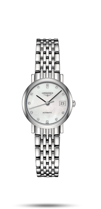 The Longines Elegant Collection Mother of Pearl 25.50MM Automatic L43094876