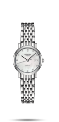 The Longines Elegant Collection Mother of Pearl 25.50MM Automatic L43094876