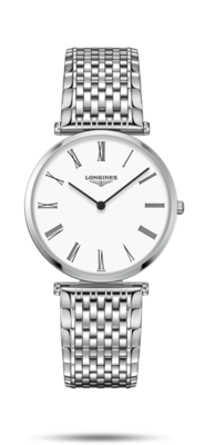 La Grande Classique De Longines White Dial 36MM Quartz L47554116