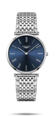 La Grande Classique De Longines Blue Dial 36MM Quartz L47554946