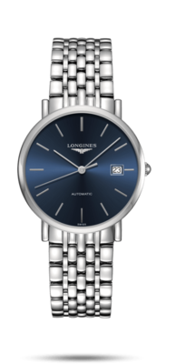 The Longines Elegant Collection Blue Dial 37MM Automatic L48104926