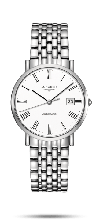 The Longines Elegant Collection White Dial 37MM Automatic L48104116