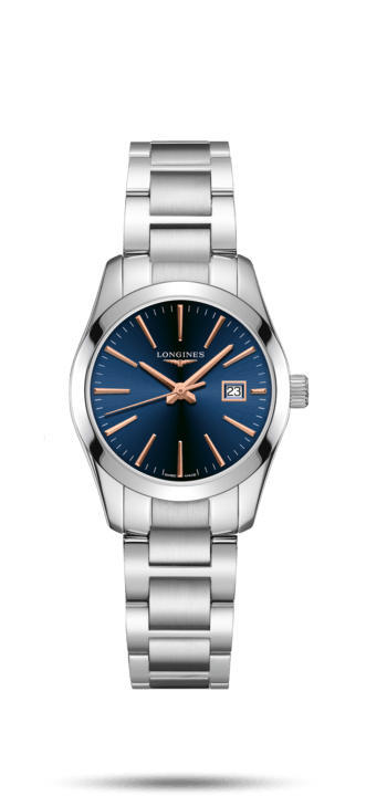 Conquest Classic 30MM Blue Dial Quartz L22864926