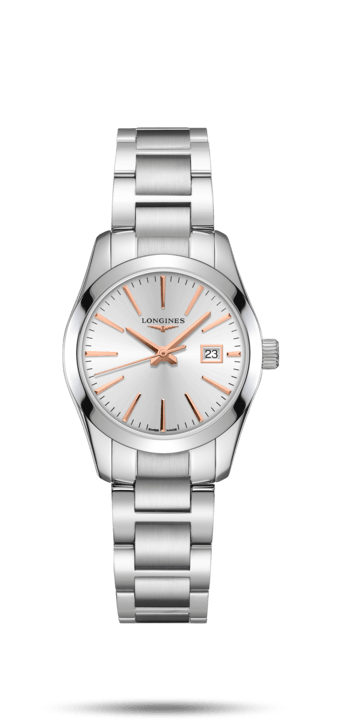 Conquest Classic 30MM Silver Dial Quartz L22864726
