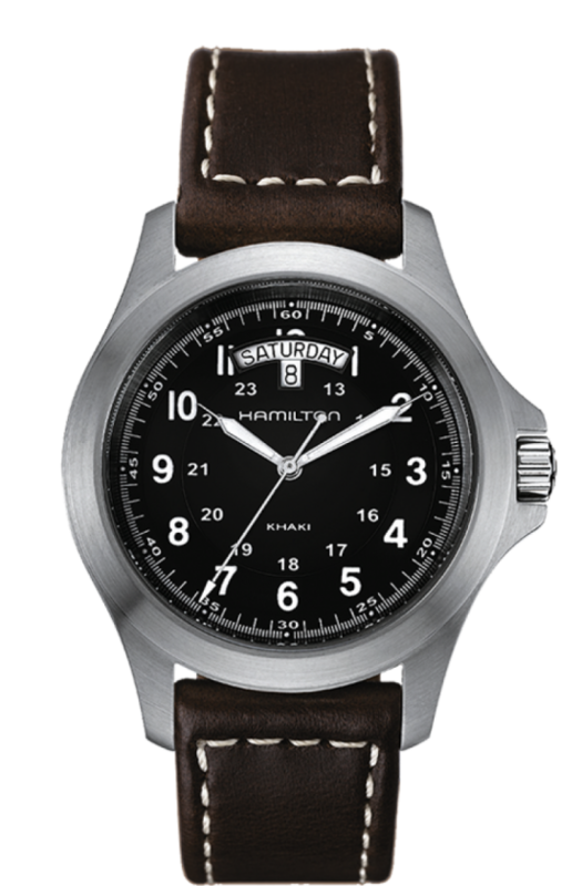 Khaki Field King Black Dial 40MM 
 Quartz H64451533