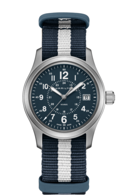 Khaki Field Blue Dial 38MM Quartz H68201043