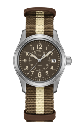 Khaki Field Brown Face 38MM Quartz H68201093